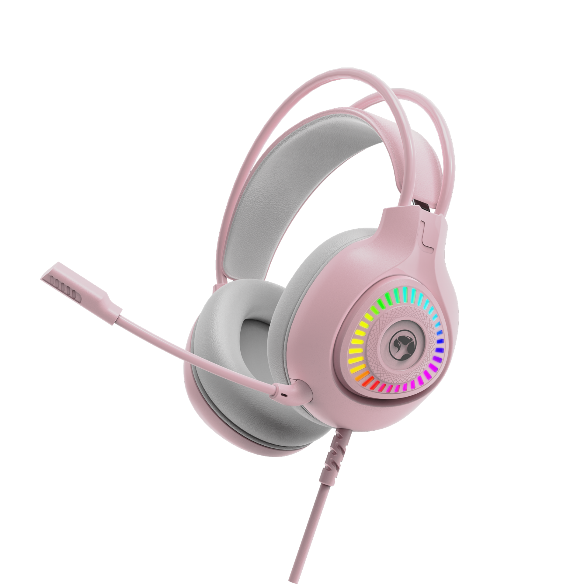 MARVO H8325 RGB PK ŽIČNE SLUŠALKE ROZA BARVE - slika 5