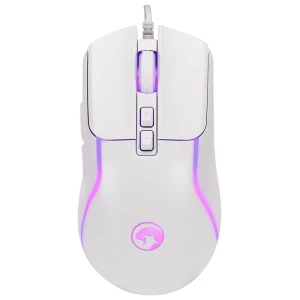 MARVO M292 WH CAPO 20 miška bele barve