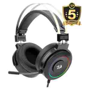 REDRAGON LAMIA 2 H320-RGB SLUŠALKE S STOJALOM, ČRNE