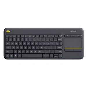 Brezžična tipkovnica Logitech K400 Plus Wireless Touch črna (Unifying, SLO gravura)