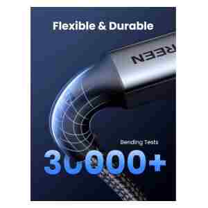 Ugreen 60W USB-C na USB-C polnilni kabel, 1M