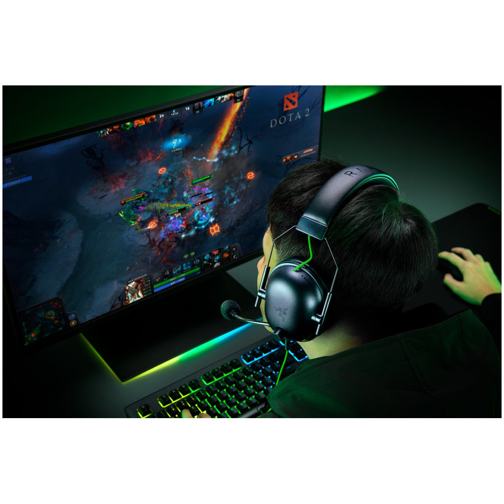 Slušalke žične Razer naglavne z mikrofonom 3,5mm Blackshark V2 X črna (RZ04-03240100-R3M1) - slika 4