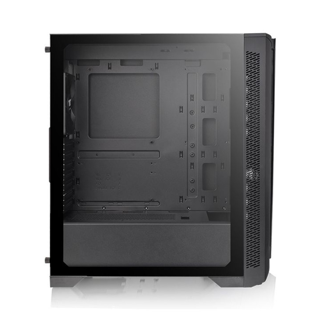 Ohišje Thermaltake H350 MidiATX - črna RGB - slika 4
