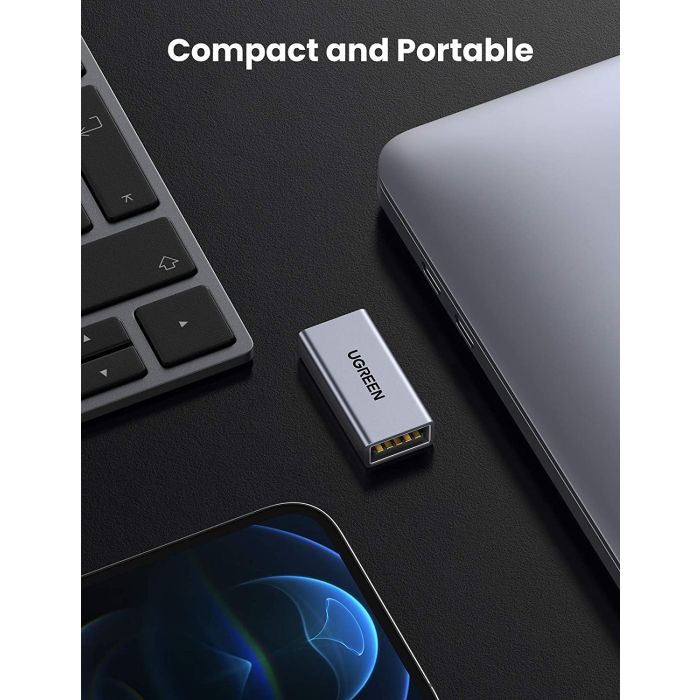 Ugreen USB-A na USB-A adapter, 1kos - polybag - slika 5