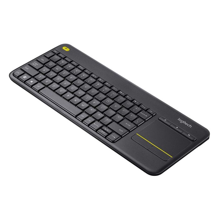 Brezžična tipkovnica Logitech K400 Plus Wireless Touch črna (Unifying, SLO gravura) - slika 4