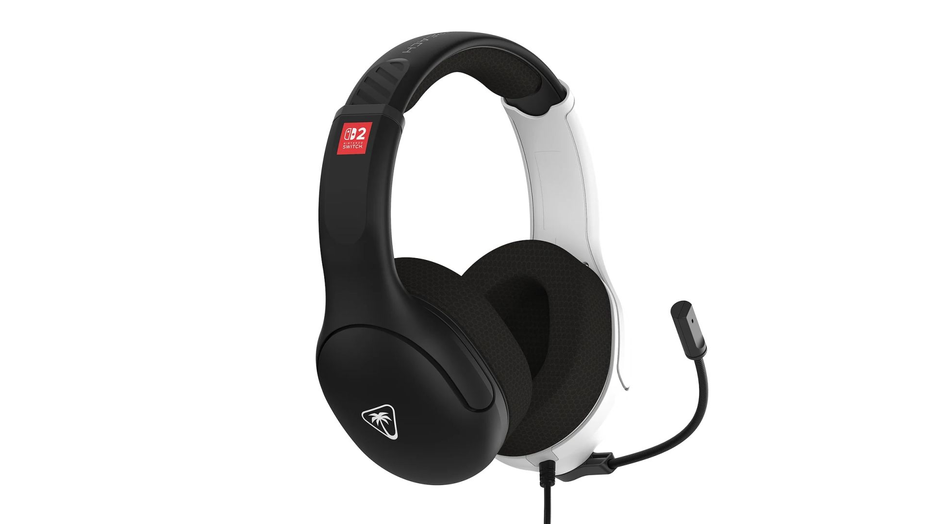 TURTLE BEACH NINTENDO SWITCH 2 AIRLITE FIT ŽIČNE SLUŠALKE ČRNO-BELE BARVE - slika 2