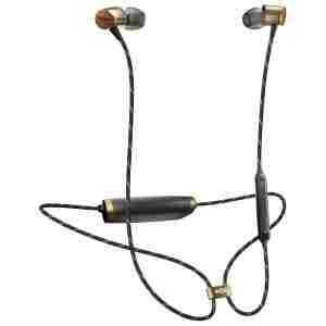 House of Marley Uplift Bluetooth ušesne slušalke - medenina barve