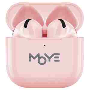 MOYE AURRAS 3 LITE brezžične slušalke - roza barve