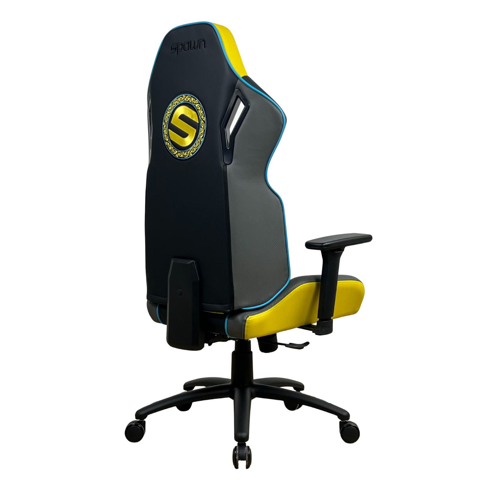 SPAWN LITE gaming stol rumene barve - slika 3