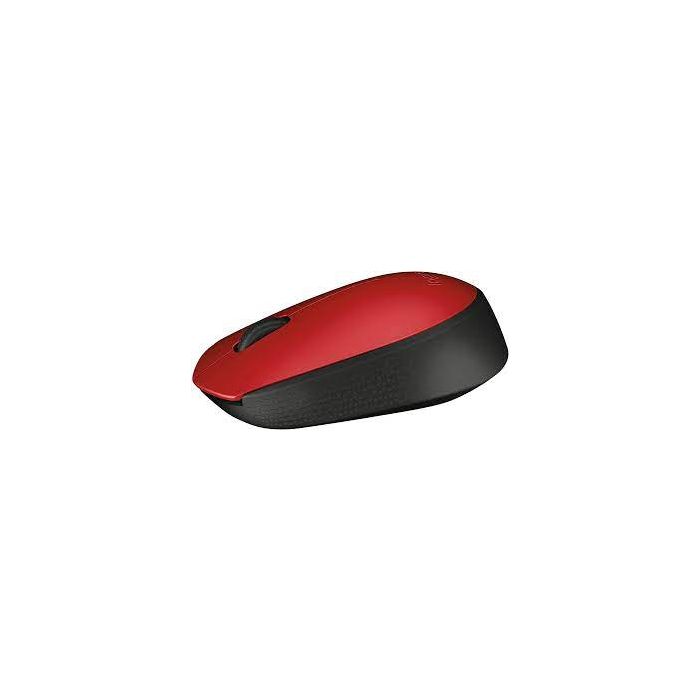 Logitech M171 Wireless majhna miška, rdeča - slika 3