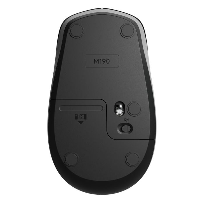 Miška Logitech M190 Wireless, siva - slika 2