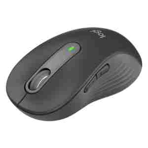 Logitech miška Signature M650, velikost L, Bluetooth, grafitna