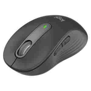 Logitech miška Signature M650, velikost L, Bluetooth, grafitna