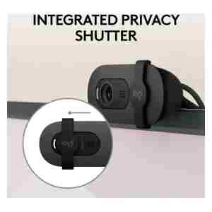 Logitech USB spletna kamera Brio 100, grafitna
