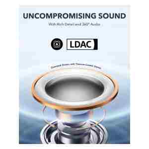 Anker Soundcore AeroFit Pro brezžične slušalke, modre