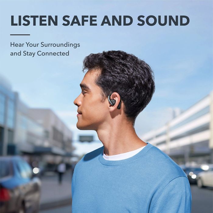 Anker Soundcore AeroFit brezžične slušalke, črne - slika 3