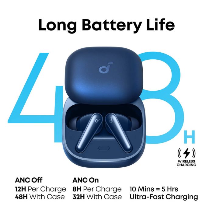 Anker Soundcore Liberty 5 brezžične slušalke, modre - slika 5