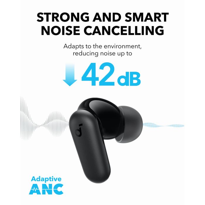 Anker Soundcore P30i brezžične slušalke, črne - slika 6