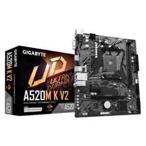 GIGABYTE A520M K V2, DDR4, SATA3, USB3.2Gen1, HDMI, AM4 mATX