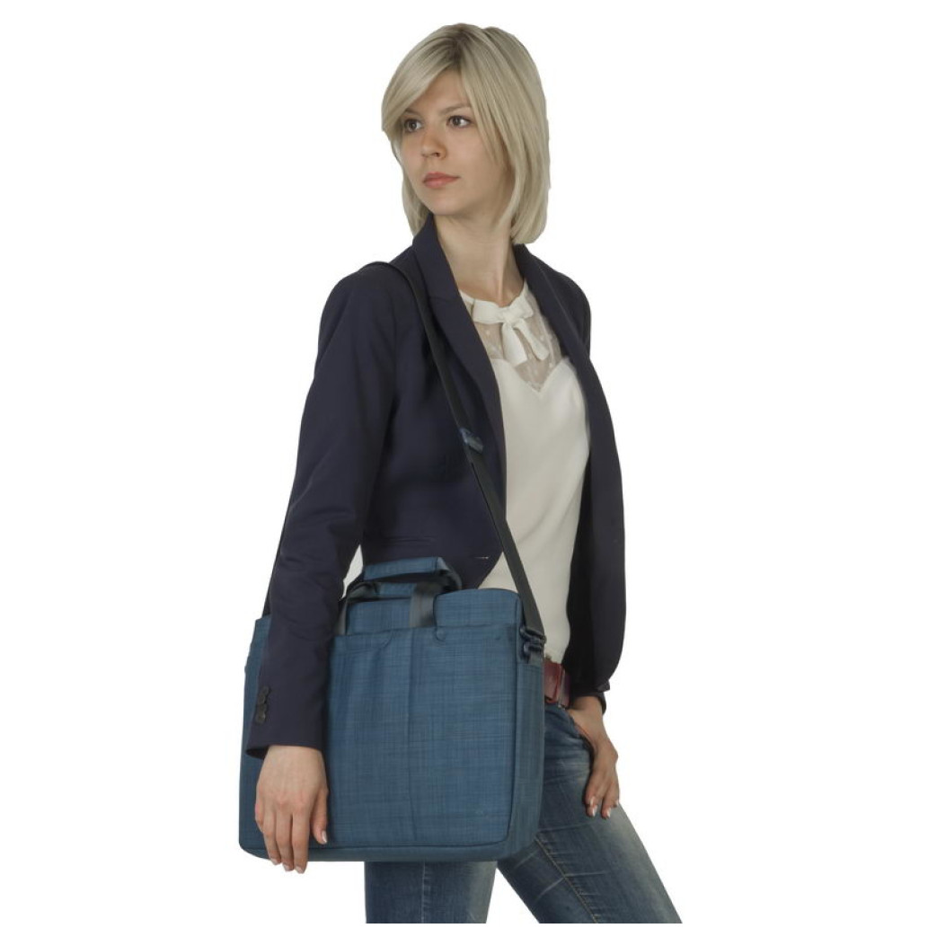 Torba za notesnik 39,6 cm (15,6") RivaCase modra (8335 BLUE) - slika 3