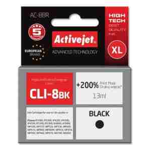 Activejet črno črnilo Canon CLI-8Bk