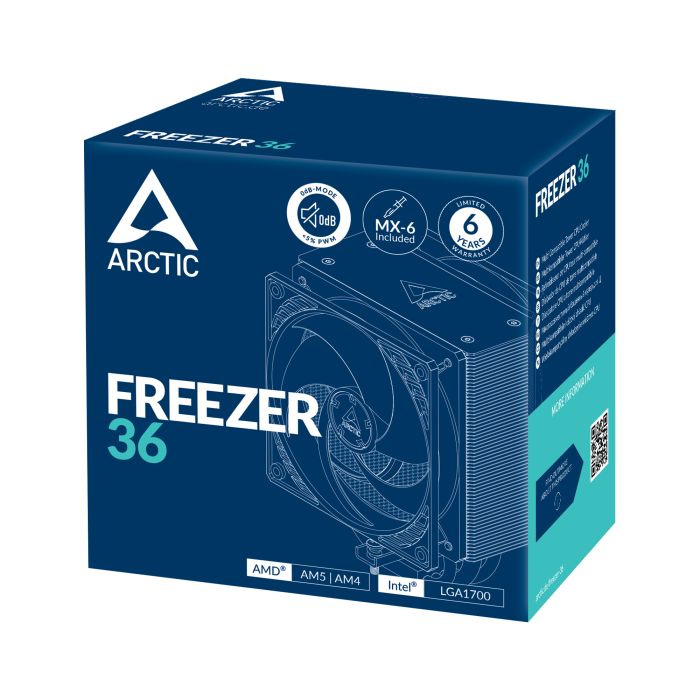 ARCTIC Freezer 36, hladilnik za desktop procesorje INTEL/AMD - slika 5