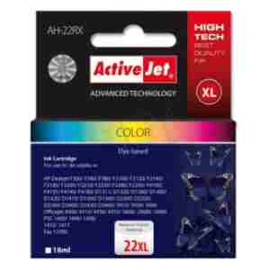 ActiveJet komplet barvnih črnil HP C9352A 22XL