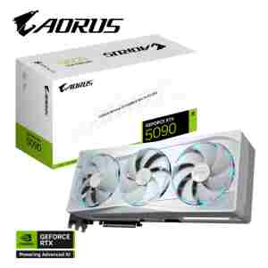 Grafična kartica GIGABYTE AORUS GeForce RTX 5090 STEALTH ICE 32G, 32GB GDDR7, PCI-E 5.0