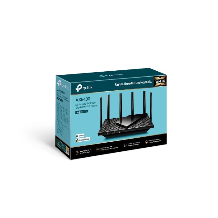 TP-LINK usmerjevalnik Archer AX72 AX5400 Dual Band Gigabit usmerjevalnik Wi-Fi 6 - slika 2