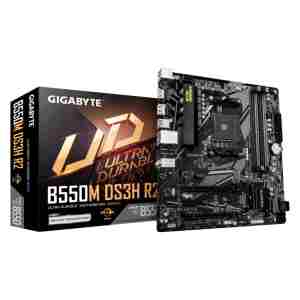 GIGABYTE B550M DS3H R2, DDR4, SATA3, USB3.2Gen1, DP, AM4 mATX