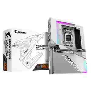 GIGABYTE B650E A STEALTH ICE, DDR5, SATA3, USB3.2Gen2x2, DP, 2.5GbE, WiFi, AM5 ATX