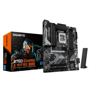 GIGABYTE B760 GAMING X WIFI6E GEN5, DDR5, SATA3, USB3.2Gen2, DP, WiFi, LGA1700 ATX