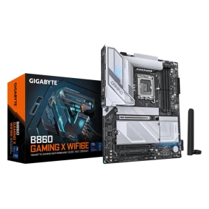 GIGABYTE B860 GAMING X WIFI6E, DDR5, SATA3, USB4, DP, WiFi 6E, LGA1851 ATX