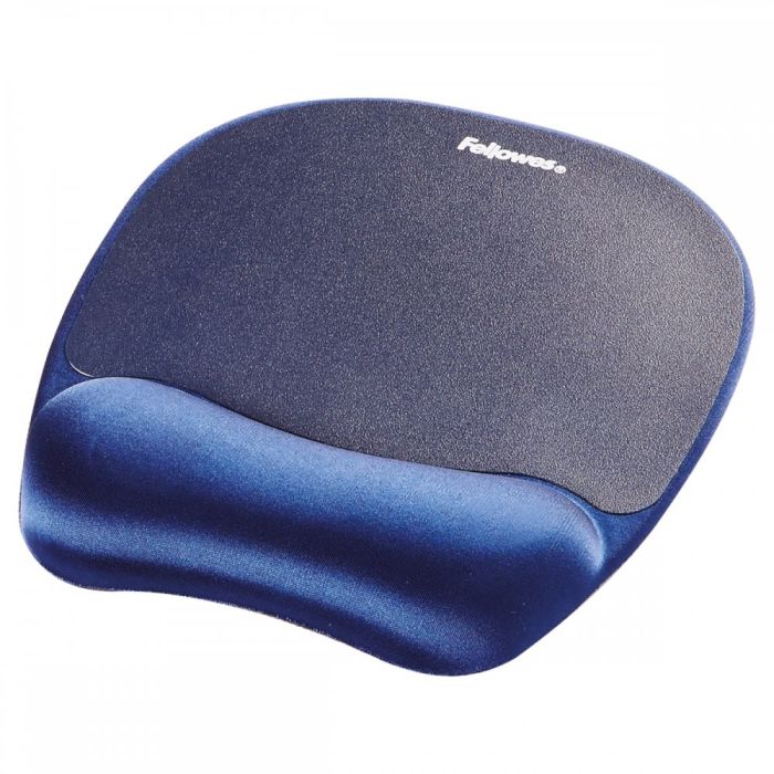 Fellowes Memory Foam podloga za miško z oporo za zapestje s spominsko peno, Sapphire - slika 3