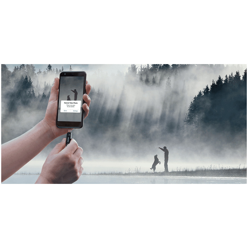 Spominski ključek 256GB USB 3.2/USB-C Sandisk Dual Drive Go 150MB/s plastičen vrtljiv črn (SDDDC3-256G-G46) - slika 3