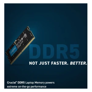Crucial 32GB DDR5-5600 SODIMM CL46, 1.1V