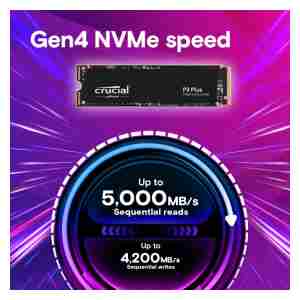 Crucial P3 Plus 2TB 3D NAND NVMe PCIe M.2 SSD