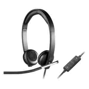 Logitech H650e slušalke, Stereo, USB