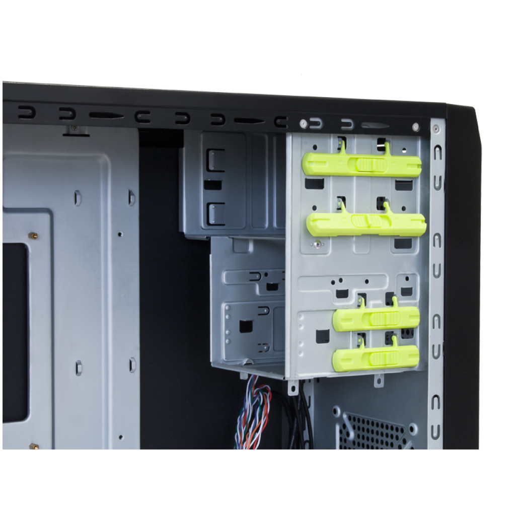 Ohišje Chieftec LG-01B-OP MidiATX - črna - slika 3