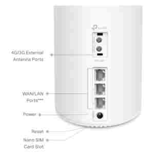 TP-LINK Deco X10-4G (1 pack) domači Mesh 4G+ WiFi 6