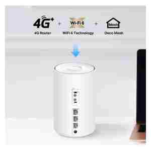 TP-LINK Deco X10-4G (1 pack) domači Mesh 4G+ WiFi 6