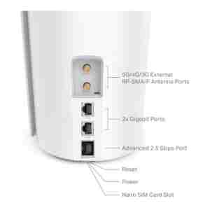 TP-Link Deco X50-5G (1 pack) Mesh AX3000 Wi-Fi 6, 2.5 Gbps port, LTE/5G, SIM