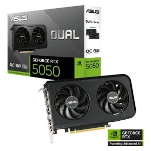 Grafična kartica ASUS Dual GeForce RTX 5050 OC, 8GB GDDR6, PCI-E 5.0 DUAL-RTX5050-O8G
