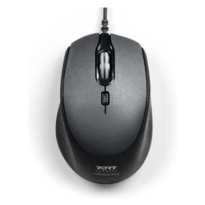 Miš Port USB-C/A 900711 desktop črna 3600DPI (900711)