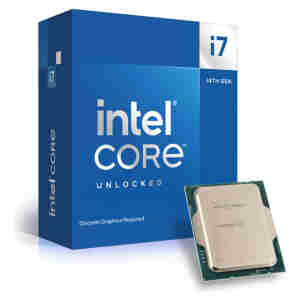 Procesor Intel 1700 Core i7 14700KF 20C/28T 2.5GHz/5.4GHz BOX 125W/253W brez grafike brez hladilnika
