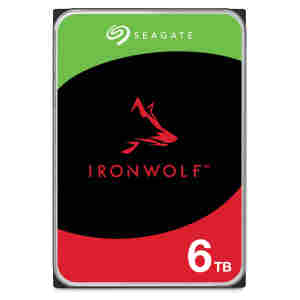 Trdi disk 3,5" 6TB SATA3 Seagate IronWolf 6Gb/s 5400rpm 256MB - primerno za NAS (ST6000VN006)