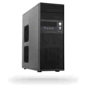 Ohišje Chieftec CQ-01B-U3-OP MidiATX - črna
