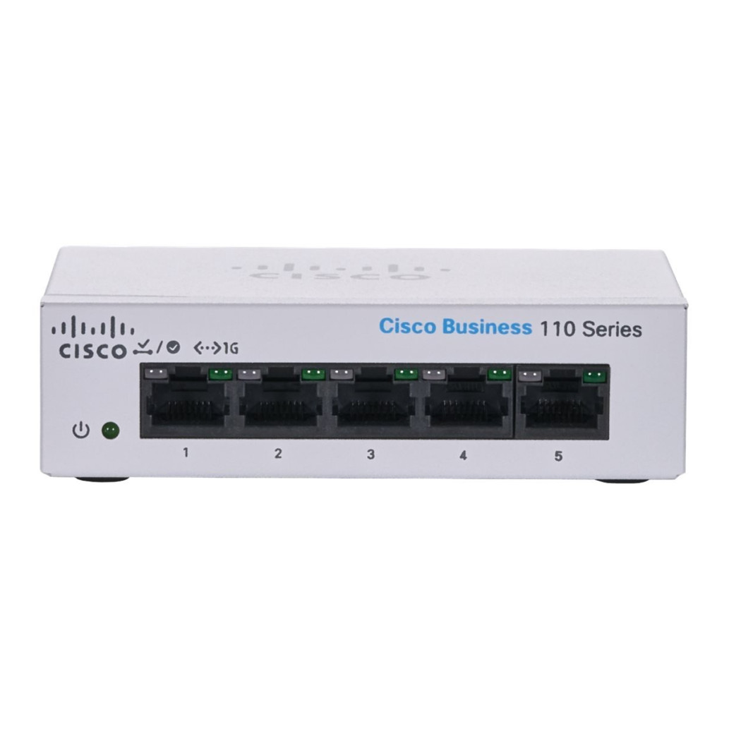 STIKALO 5-PORT Cisco CBS110 10/100/1000 (CBS110-5T-D-EU)