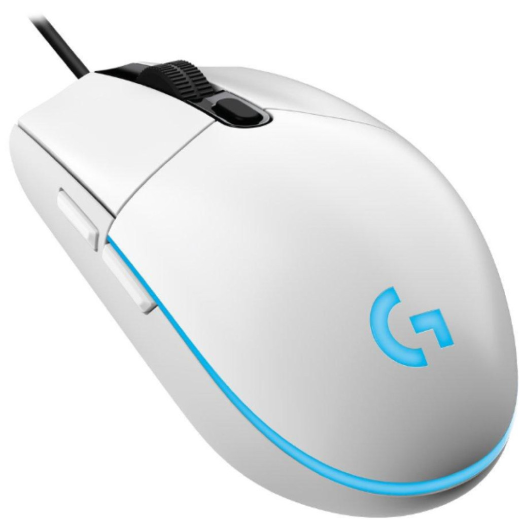Miš Logitech USB optična Gaming G102 bela LightSync (910-005824) - slika 2