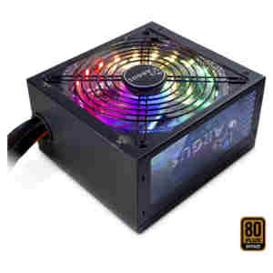 Napajalnik - 700W Inter-Tech Argus 80Plus Bronze 88% ATX12V 2.3 Non modular 140mm RGB črna (88882173)